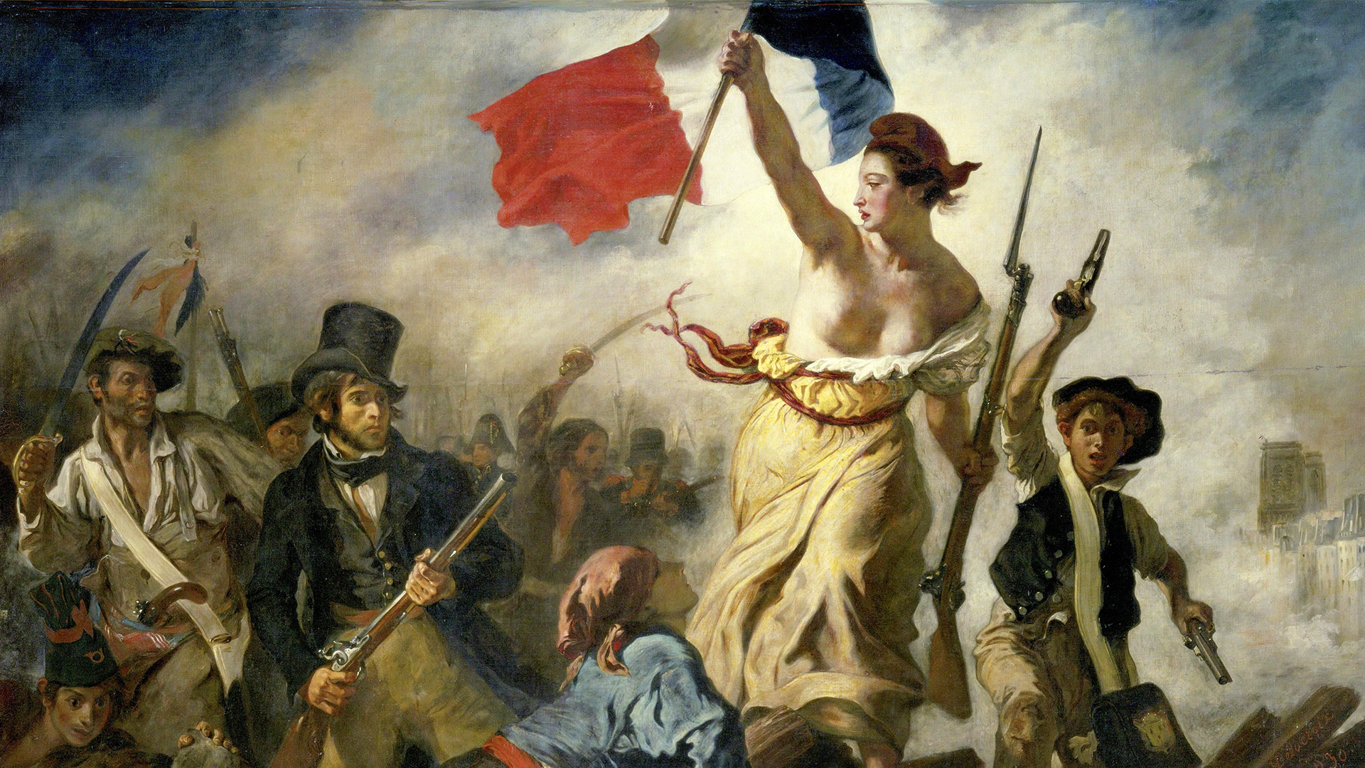 Liberty Leading the People (1830), Eugène Delacroix, Louvre Museum, Paris. Photo: Wikimedia Commons.